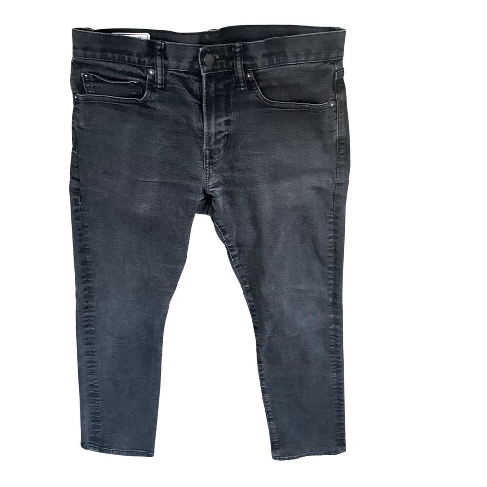 GAP Men's Slim Fit Jeans - Washed Black - 31x30 - GapFlex Stretch